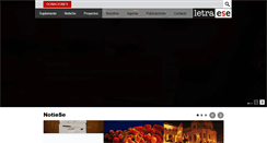 Desktop Screenshot of letraese.org.mx